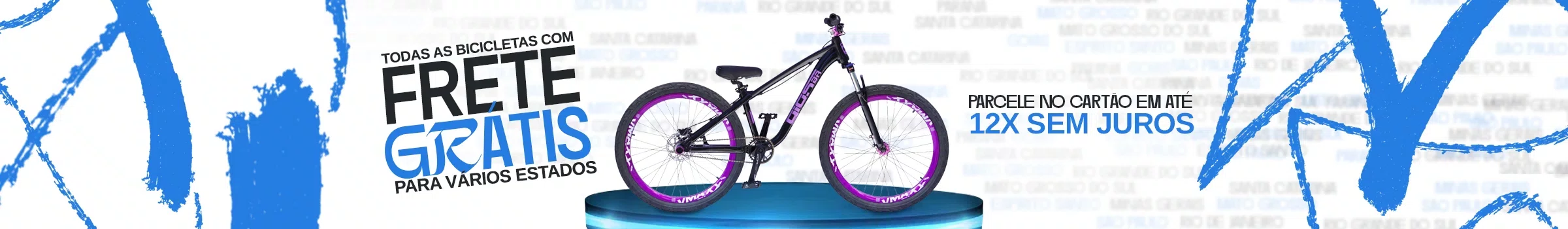 BIKES COM FRETE GRATIS