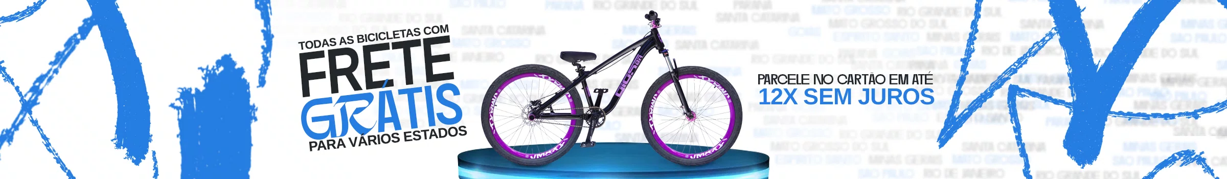 BIKES COM FRETE GRATIS