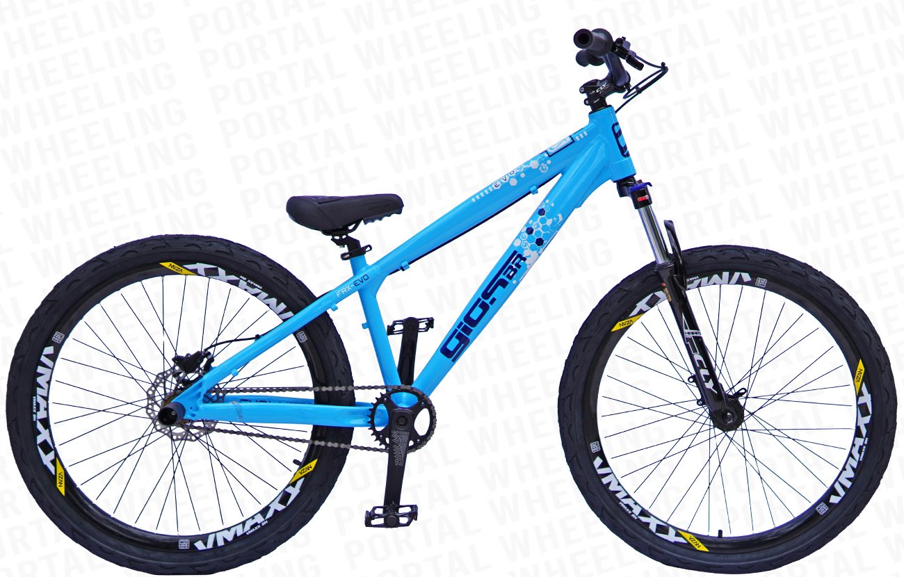 BICICLETA GIOS FRX-EVO - AZUL COM FREIO HIDRÁULICO SHIMANO