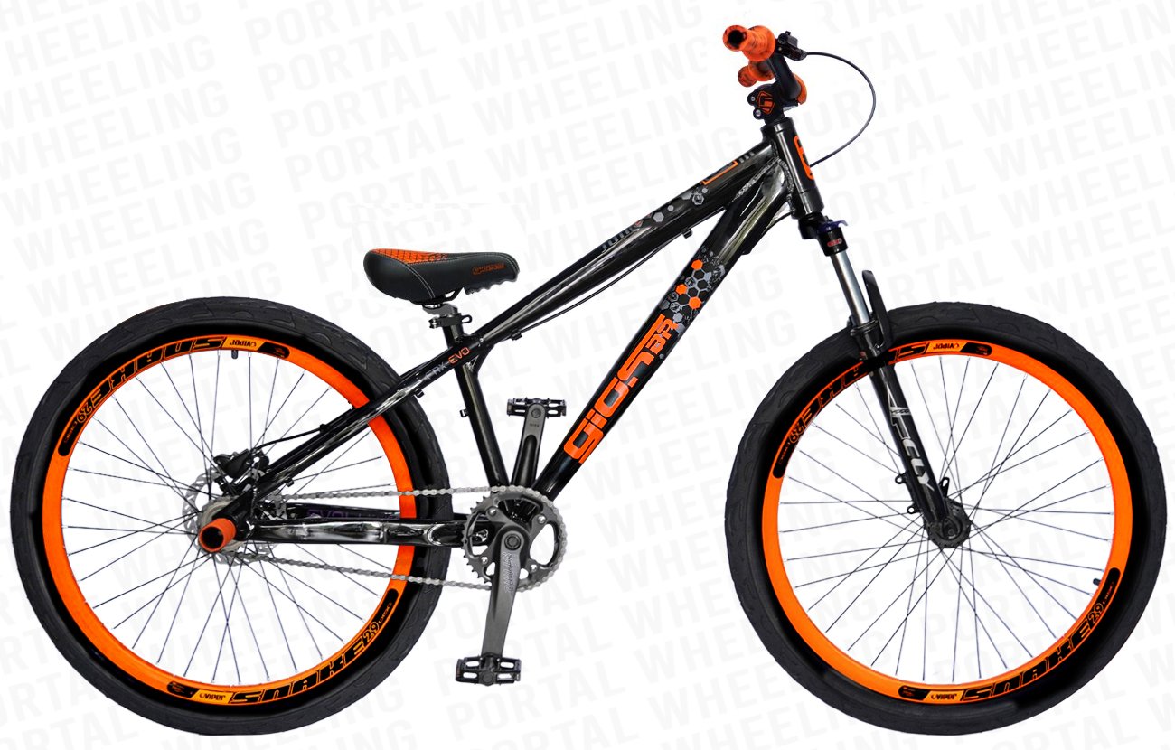 QUADRO GIOS FRX-EVO - AZUL, BRANCO E LARANJA (ARO 26) - Portal Wheeling