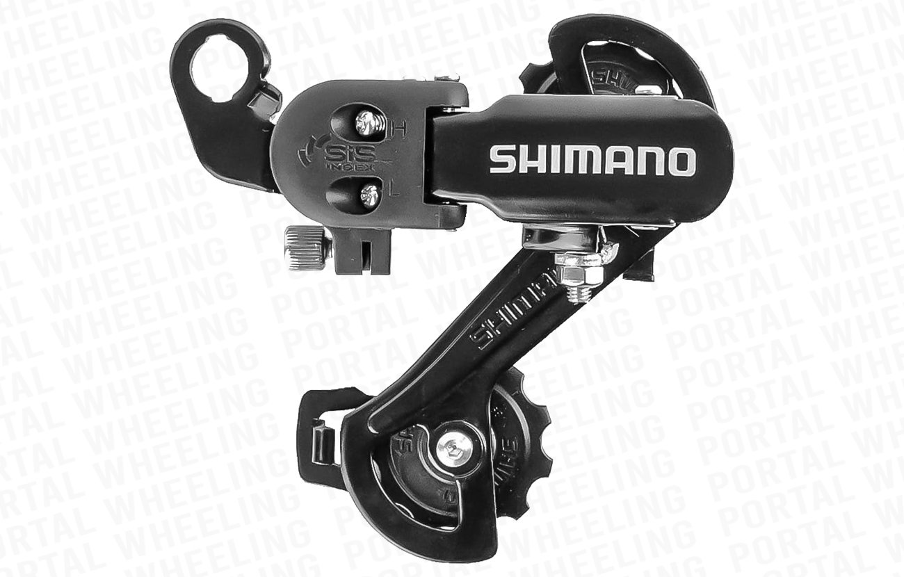 CAMBIO TRASEIRO SHIMANO TOURNEY RD TZ31 6 7V SEM GANCHEIRA