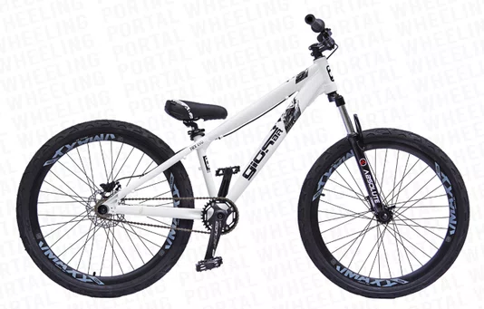 BICICLETA GIOS FRX-EVO ARO 26" - BRANCA E PRETA COM FREIO HIDRÁULICO SHIMANO