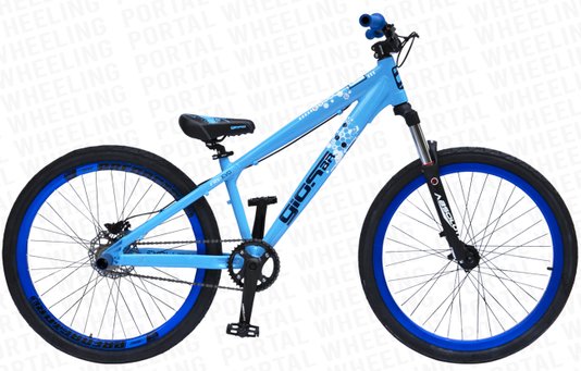 BICICLETA GIOS FRX-EVO - AZUL COM FREIO HIDRÁULICO SHIMANO