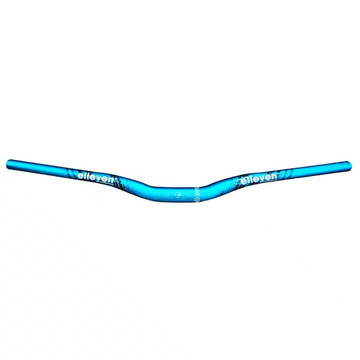 GUIDÃO ELLEVEN EM ALUMÍNIO 6061-T6 (AZUL E BRANCO) 760MM