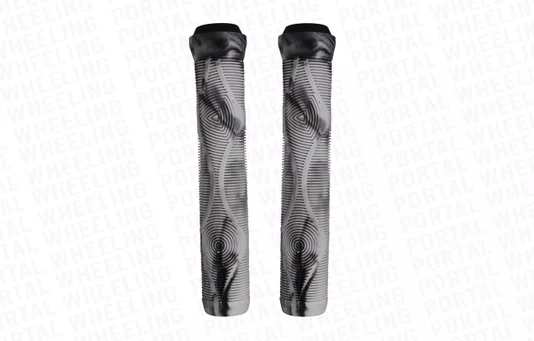 MANOPLA BMX VELOOH - BRANCO E PRETO