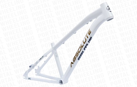 QUADRO ABSOLUTE BRUTOS PRO - BRANCO E DOURADO (ARO 26)
