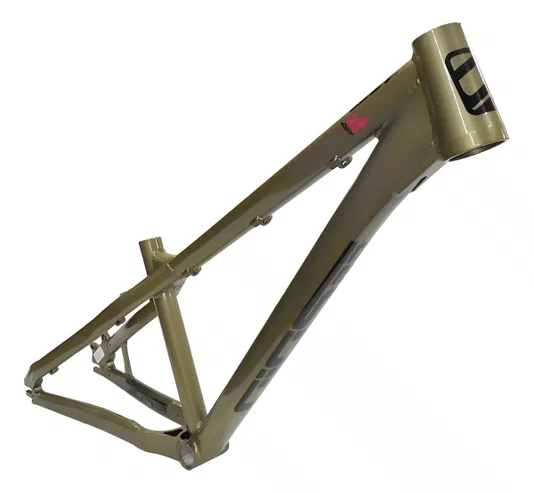 QUADRO GIOS DIRT JUMP - TITÂNIO E PRETO  (ARO 26")