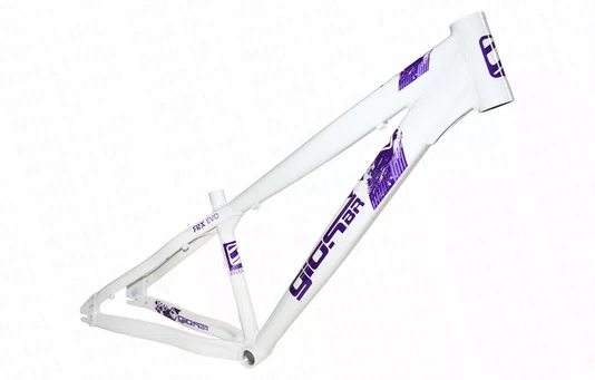 QUADRO GIOS FRX-EVO - BRANCO, PRATA E ROXO (ARO 26)