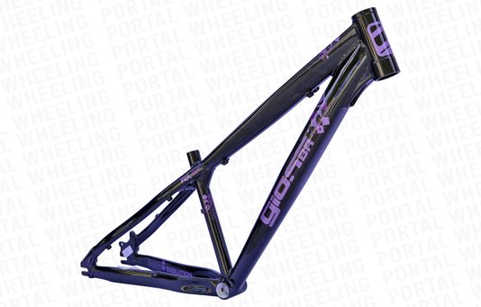 QUADRO GIOS FRX-EVO - PRETO, CINZA E ROXO (ARO 26)