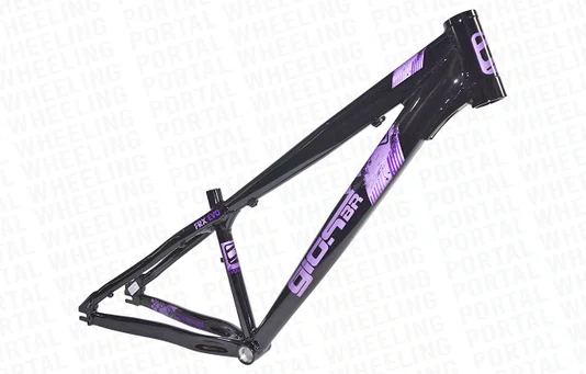 QUADRO GIOS FRX-EVO - PRETO, CINZA E ROXO (ARO 26)