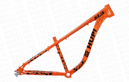 QUADRO HUPI NAJA V9 LARANJA E PRETO (ARO26)