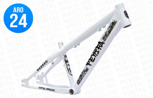 QUADRO PORTAL WHEELING PERIFA 2.0 - 14,5" - BRANCO E PRETO (ARO 24)