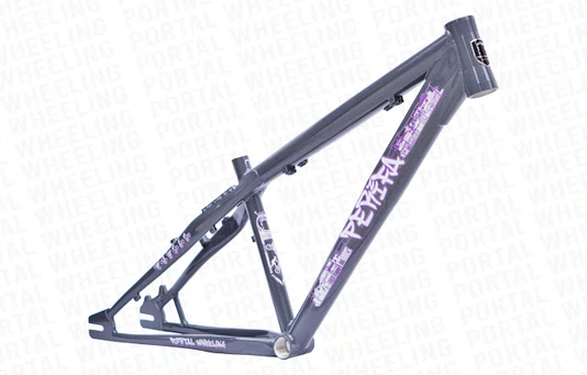 QUADRO PORTAL WHEELING PERIFA 2.0 - 14,5" - CINZA E ROXO (ARO 26)