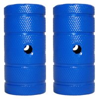 APOIO/ PEDALEIRA DE FERRO GRANDE - AZUL ESCURO (PAR)