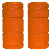 APOIO/ PEDALEIRA DE FERRO GRANDE - LARANJA NEON (PAR)