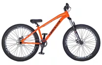 BICICLETA ABSOLUTE BRUTUS ARO 26 - LARANJA E PRETO COM FREIO A DISCO MECÂNICO