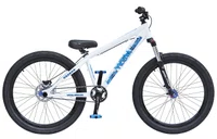 BICICLETA ARO 26" PORTAL WHEELING PERIFA 2.0 - 14,5" - BRANCA E AZUL COM FREIO HIDRAÚLICO SHIMANO