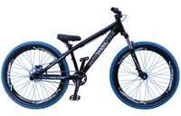BICICLETA ARO 26 PORTAL WHEELING PERIFA 3.0 - 13,5" - PRETO E AZUL COM FREIO HIDRAÚLICO SHIMANO