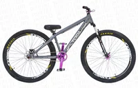 BICICLETA ARO 29" PORTAL WHEELING PERIFA 2.0 - 14,5" - CINZA E ROXO COM FREIO HIDRAÚLICO SHIMANO