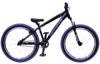 BICICLETA GIOS 4TRIX ARO 26 -PRETA, ROXA E POLIDA COM FREIO V-BRAKE