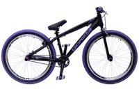 BICICLETA GIOS 4TRIX ARO 26 -PRETA, ROXA E POLIDA COM FREIO V-BRAKE E FERRADURA