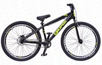 BICICLETA GIOS 4TRIX ARO 26" - PRETO E AMARELO NEON COM FREIO A DISCO HIDRÁULICO SHIMANO
