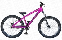BICICLETA GIOS 4TRIX ARO 26 - ROSA E PRETA COM FREIO HIDRÁULICO SHIMANO