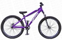 BICICLETA GIOS 4TRIX ARO 26 - ROXA E PRETA COM FREIO HIDRÁULICO SHIMANO