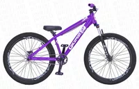 BICICLETA GIOS 4TRIX ARO 26 - ROXA E PRETA COM FREIO HIDRÁULICO SHIMANO