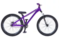 BICICLETA GIOS DIRT JUMP ARO 26 - ROXA E PRETA COM FREIO HIDRÁULICO SHIMANO