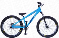 BICICLETA GIOS FRX-EVO ARO 26 - AZUL BEBÊ E PRETO COM FREIO HIDRÁULICO SHIMANO