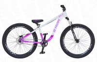 BICICLETA HUPI NAJA ARO 26" - BRANCA E ROSA COM FREIO A DISCO HIDRÁULICO SHIMANO