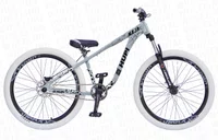 BICICLETA HUPI NAJA ARO 26" - CINZA E BRANCA COM FREIO A DISCO HIDRÁULICO SHIMANO