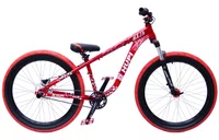 BICICLETA HUPI NAJA V9 ARO 26 - VERMELHA COM FREIO A DISCO HIDRÁULICO SHIMANO