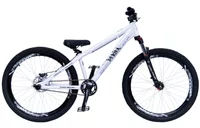 BICICLETA PORTAL WHEELING PERIFA 3.0 - ARO 26 - 13,5" - BRANCA E PRETA COM FREIO HIDRAÚLICO SHIMANO