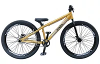 BICICLETA PORTAL WHEELING PERIFA 3.0 ARO 26 - DOURADA E PRETA COM  FREIO HIDRAÚLICO SHIMANO