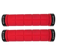 MANOPLA GIOS GI-155A - VERMELHA COM BRAÇADEIRAS PRETA