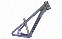 QUADRO GIOS DIRT JUMP - TITÂNIO E PRETO  (ARO 26")