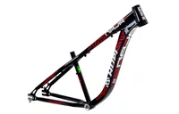 QUADRO HUPI NAJA V10 PRETO E VERMELHO (ARO 26)