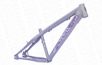 QUADRO PORTAL WHEELING PERIFA 2.0 - 14,5" - PRATA BRILHANTE E ROXO (ARO 26)