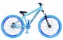 BICICLETA ARO 26" PORTAL WHEELING PERIFA 2.0 - 14,5" - AZUL BEBÊ E AZUL COM FREIO HIDRAÚLICO SHIMANO