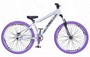BICICLETA ARO 26" PORTAL WHEELING PERIFA 2.0 - 14,5" - BRANCA E ROXO COM FREIO HIDRAÚLICO SHIMANO