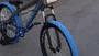 BICICLETA ARO 26" PORTAL WHEELING PERIFA 2.0 - 14,5" - CINZA E AZUL COM FREIO HIDRAÚLICO SHIMANO
