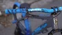 BICICLETA ARO 26" PORTAL WHEELING PERIFA 2.0 - 14,5" - CINZA E AZUL COM FREIO HIDRAÚLICO SHIMANO