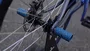 BICICLETA ARO 26" PORTAL WHEELING PERIFA 2.0 - 14,5" - CINZA E AZUL COM FREIO HIDRAÚLICO SHIMANO