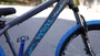 BICICLETA ARO 26" PORTAL WHEELING PERIFA 2.0 - 14,5" - CINZA E AZUL COM FREIO HIDRAÚLICO SHIMANO
