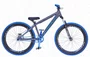 BICICLETA ARO 26" PORTAL WHEELING PERIFA 2.0 - 14,5" - CINZA E AZUL COM FREIO HIDRAÚLICO SHIMANO