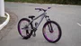 BICICLETA ARO 26 PORTAL WHEELING PERIFA 2.0 - 14,5" - PRATA E ROXO COM FREIO HIDRAÚLICO SHIMANO