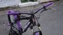 BICICLETA ARO 26 PORTAL WHEELING PERIFA 2.0 - 14,5" - PRETA E ROXO COM PAR DE FREIO HIDRAÚLICO SHIMANO