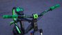 BICICLETA ARO 26 PORTAL WHEELING PERIFA 2.0 - 14,5" - PRETA E VERDE NEON COM FREIO HIDRAÚLICO SHIMANO